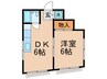アイビス早稲田マンション(501) 1DKの間取り