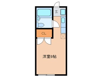 間取図 若葉コ－ポ