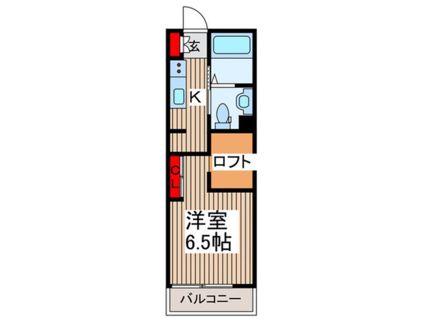 間取図 仮）リバーフィールド鈴谷