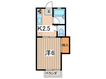 間取図 ハイムカケヒ