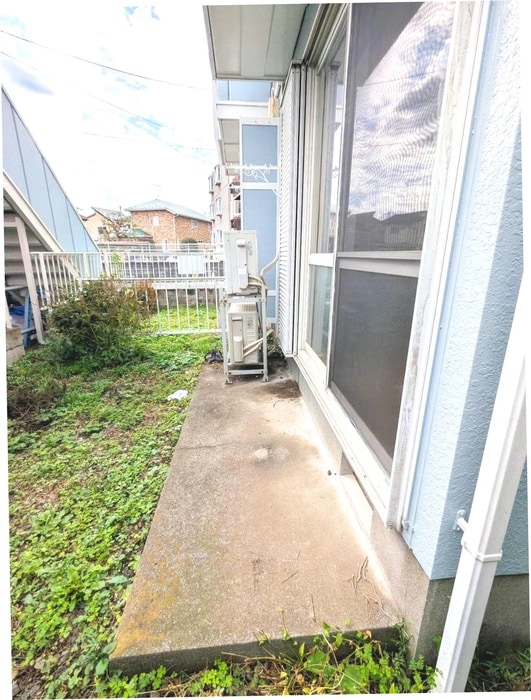 ベランダ・バルコニー ハイツ・エバ－グリ－ンⅠ