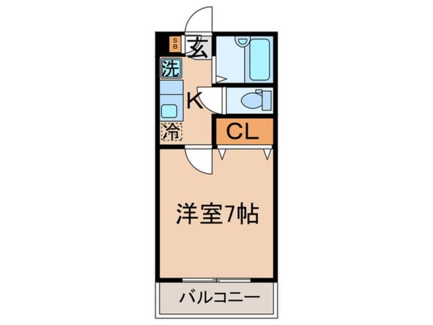 間取図 リヴェールアッシュ