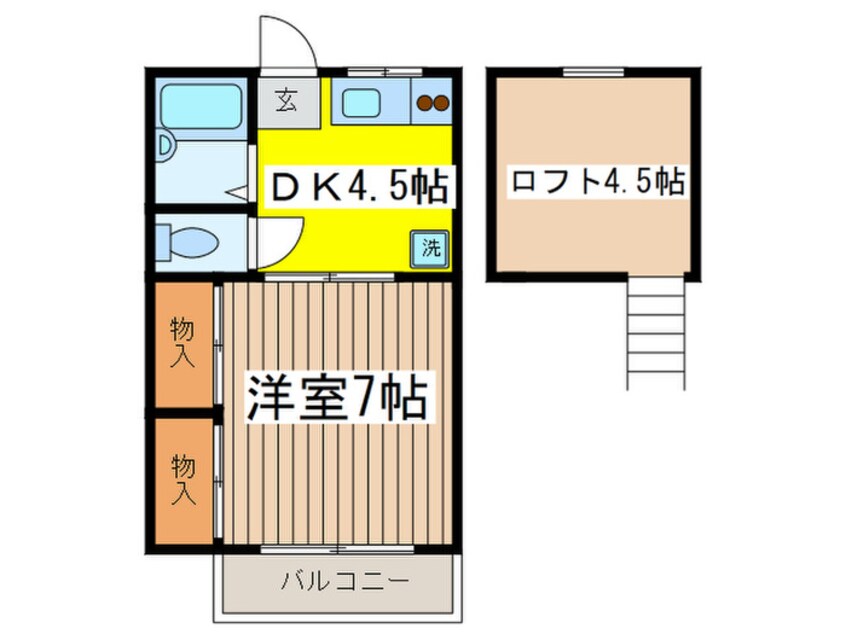 間取図 アネックスハイツ