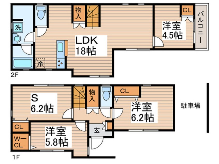 間取図 Ｋｏｌｅｔ新小岩＃１０