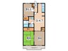 フロンティア２１１ＢＬＤ 3DKの間取り
