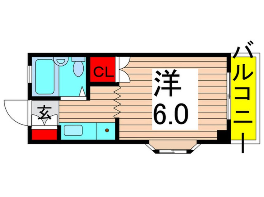 間取図 メゾン宮崎