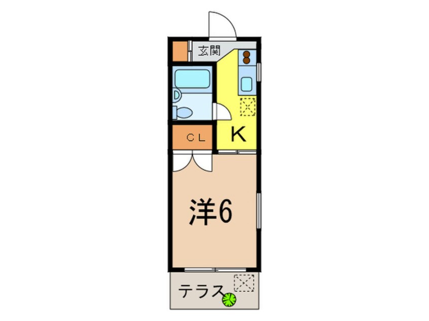 間取図 竹中ﾋﾞﾙ