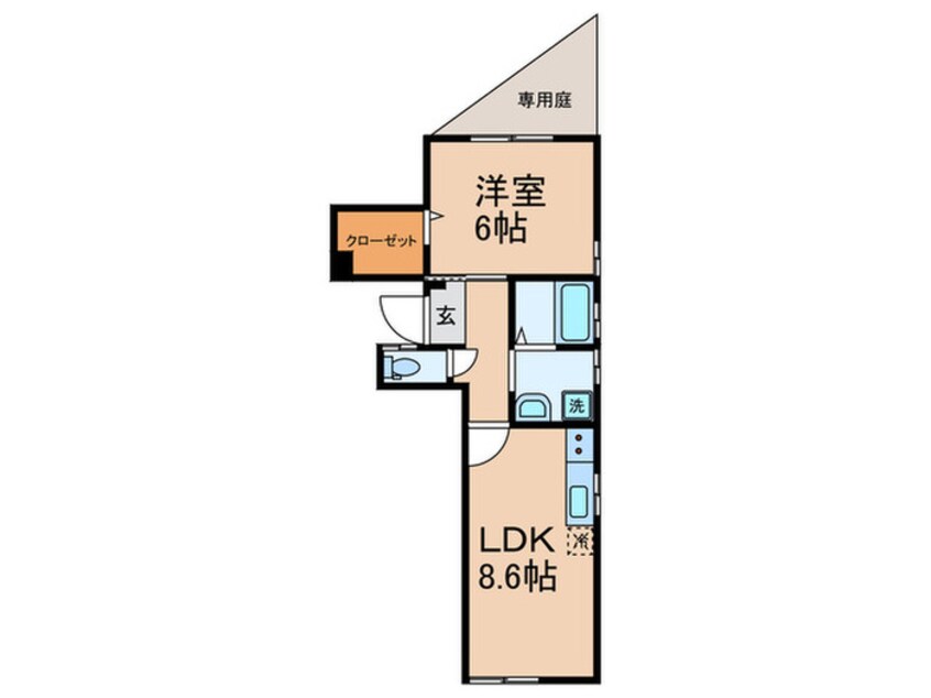 間取図 アーク白金台