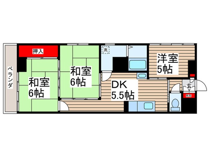 間取り図 タカハシビル