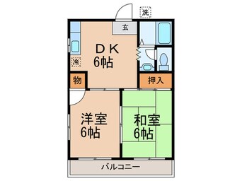 間取図 カーサシマダ