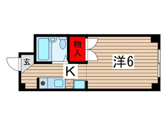 間取図 ファミ－ル稲毛