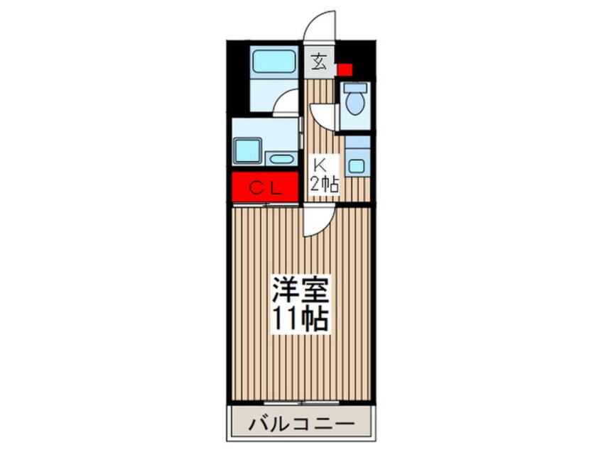 間取図 セプテッドコ－ト