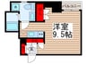 GALETTE　KAMEIDO 1Rの間取り