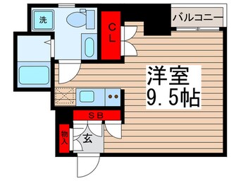 間取図 GALETTE　KAMEIDO