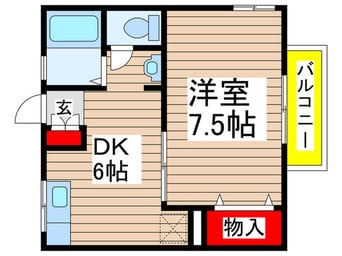 間取図 コーポサンシャイン