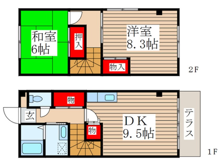 間取図 グランレーヴ