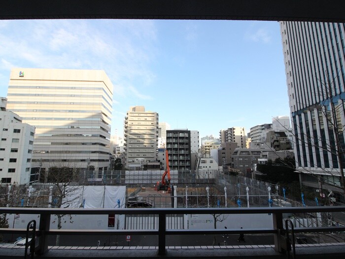 室内からの展望 アイエスト芝公園