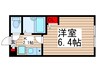 フェリオ上高井戸 1Kの間取り