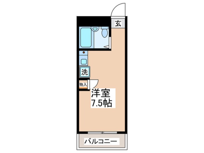 間取図 サンハイツ堀之内A