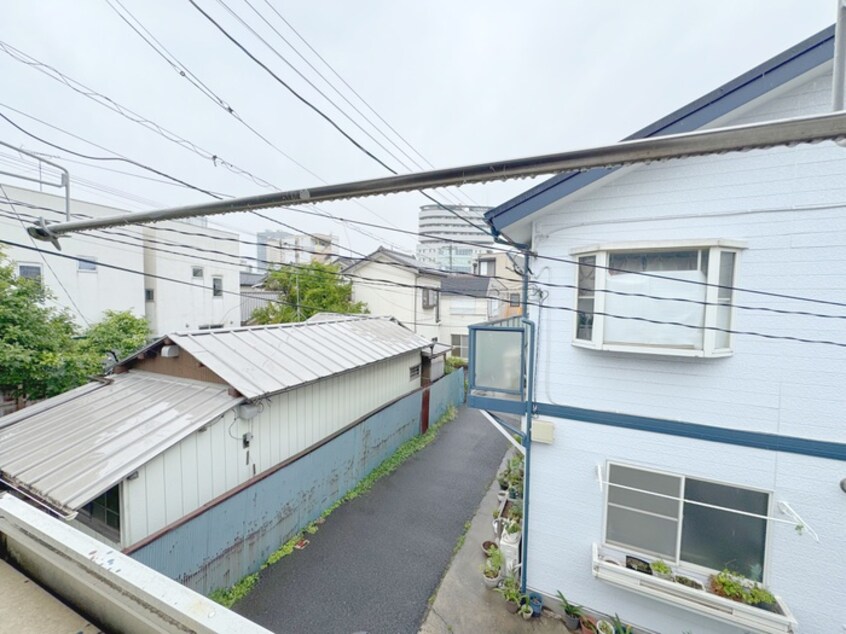 室内からの展望 越コ－ポＡ棟