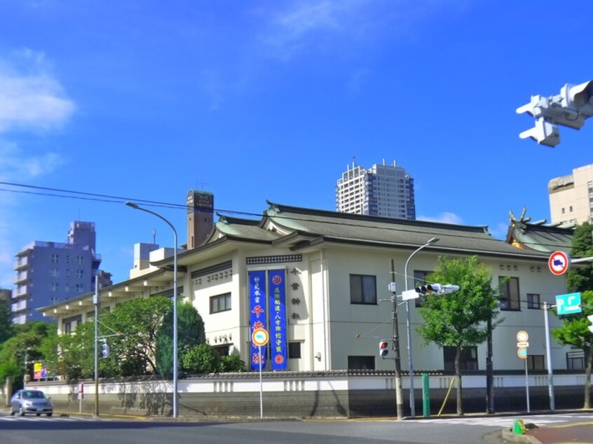 千葉神社(公園)まで350m 越コ－ポＡ棟