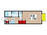 ラメール東金U 1Kの間取り