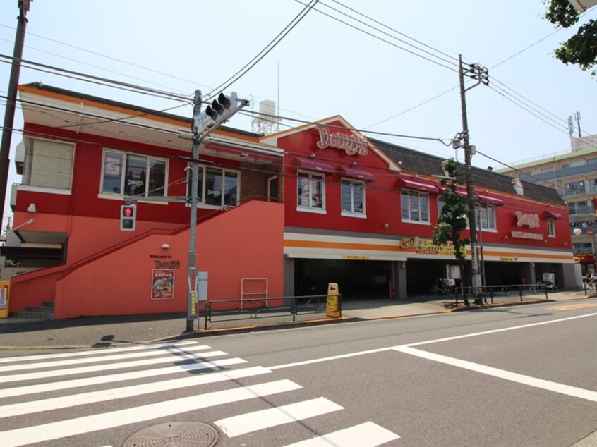 デニーズ(その他飲食（ファミレスなど）)まで400m 浜田ビル