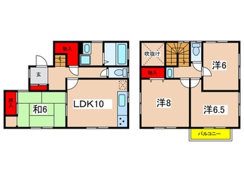 間取図 王禅寺ハウスD