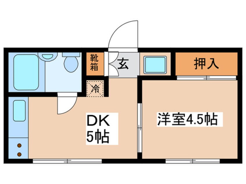 間取図 プリザントセキネ