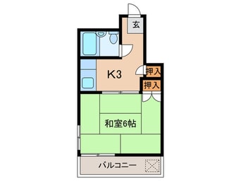 間取図 大野マンション