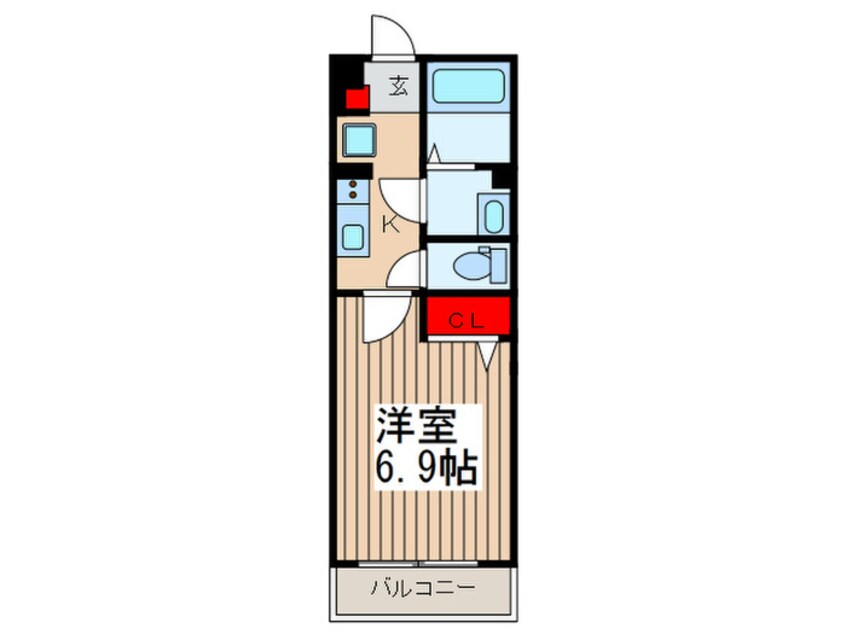 間取図 リブリ・ロッソ