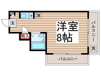 間取図 シャトル田中