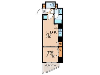 間取図 クレヴィアリグゼ中野新井薬師