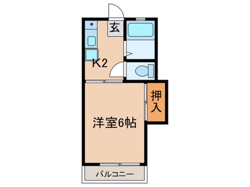 間取図 ＮＳハイツ