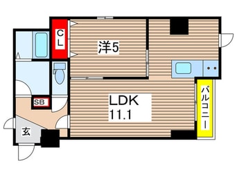 間取図 ミリアビタＮｏ．３９