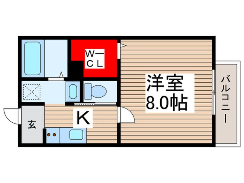 間取図 リバーヴィラⅣ