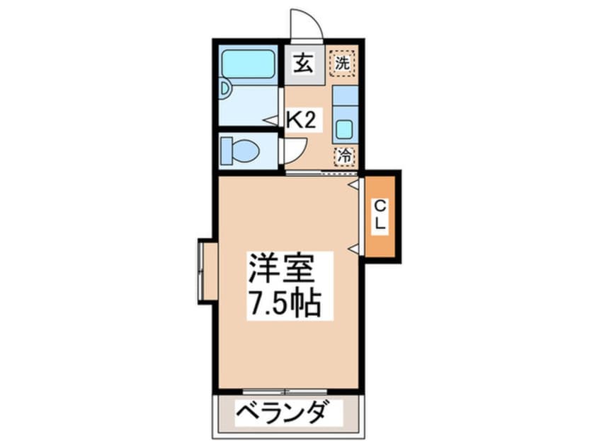 間取図 ブルーエイト