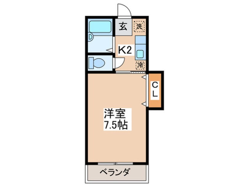 間取図 ブルーエイト