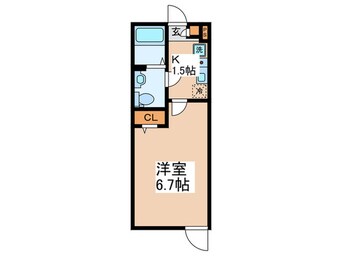 間取図 アンビエンテあきる野