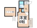 レオパレス志村坂上第１の間取図