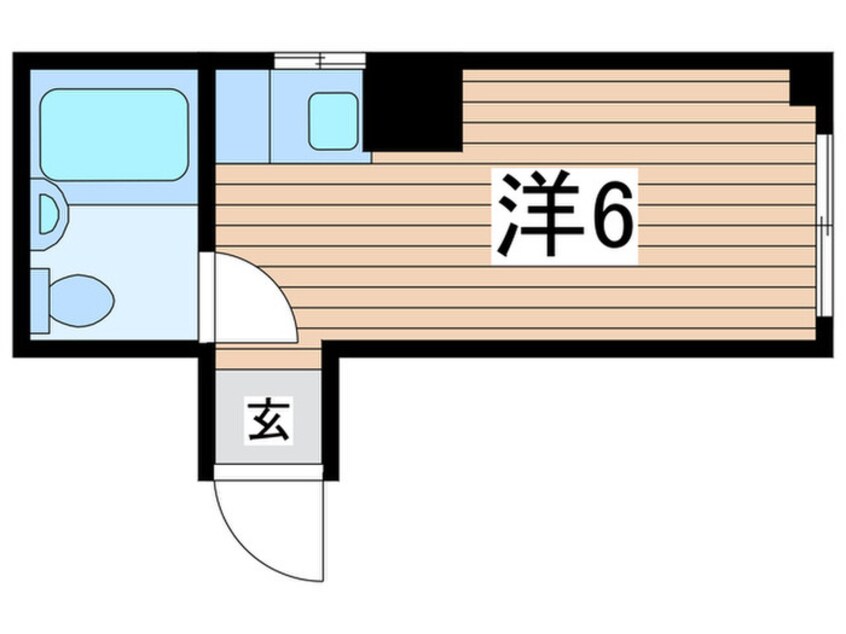 間取図 クロノス北小岩