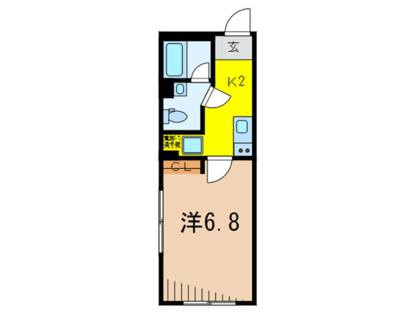 間取図 リュクス北品川