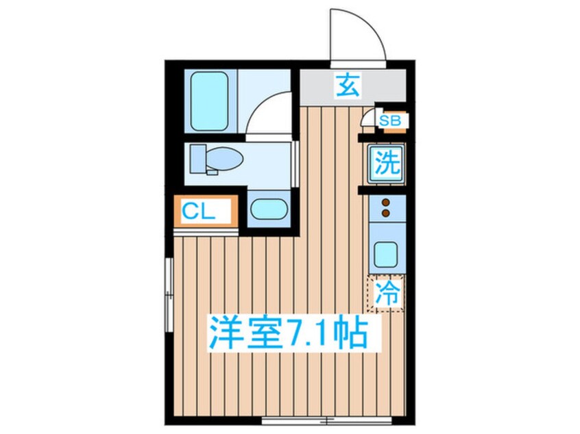間取図 ASTILE幡ヶ谷
