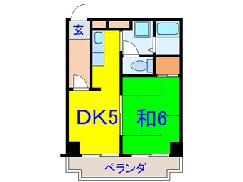 間取図 中川ハイツ
