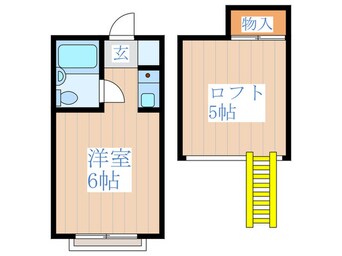 間取図 シティハイム小金井