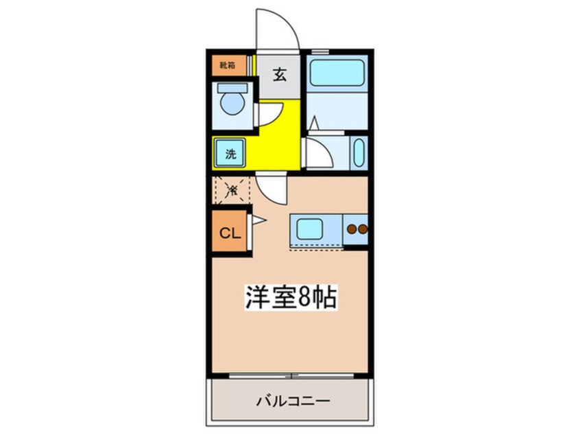 間取図 パープルコート