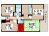 エスポワ－ル 新松戸 3LDKの間取り