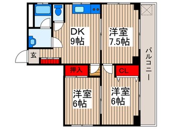 間取図 川津ビル