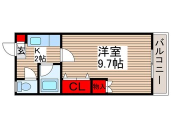 間取図 平野コ－ポ