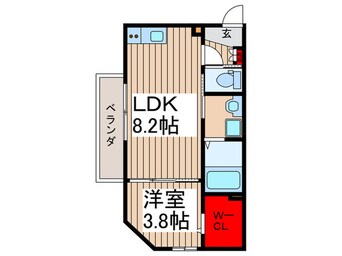 間取図 アトレイユ蘇我